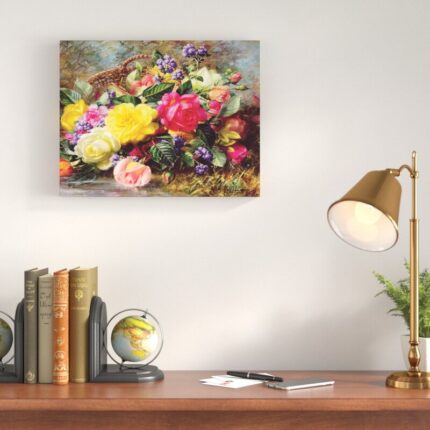 ” Roses From A Victorian Garden ” by Albert Williams - Chic Decora