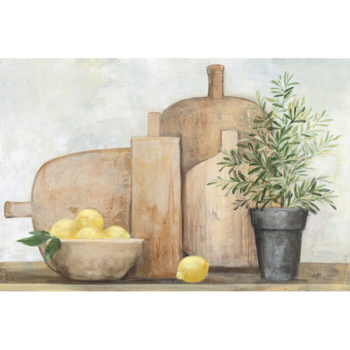 ” Rustic Kitchen ” Painting Print - Chic Decora