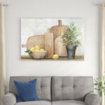 ” Rustic Kitchen ” Painting Print - Chic Decora