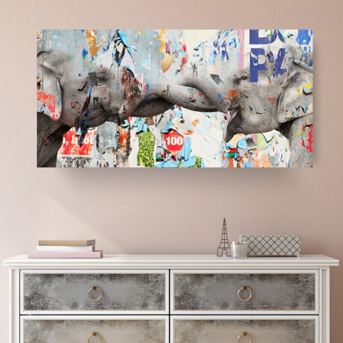 ” Saddle Ink Elephant VI ” by Tristan Scott - Chic Decora