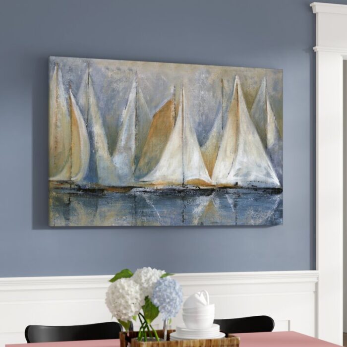 ” Sailboats On Water “ - Chic Decora