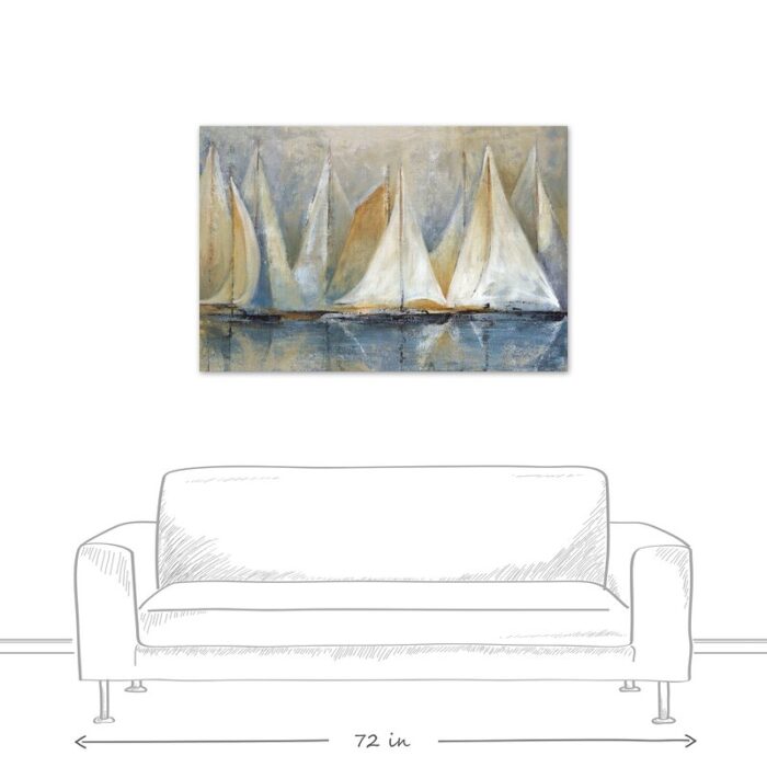 ” Sailboats On Water “ - Chic Decora