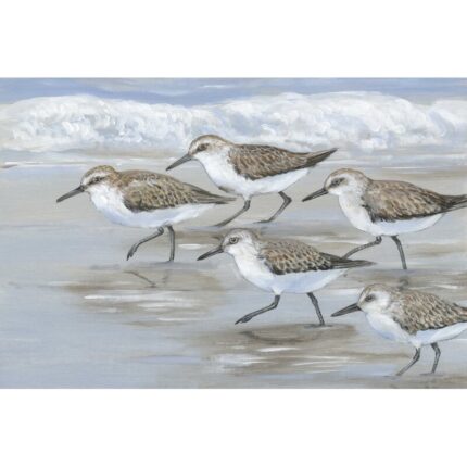 ” Sandpipers I ” by Timothy O’ Toole Painting Print - Chic Decora