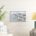 ” Sandpipers I ” by Timothy O’ Toole Painting Print - Chic Decora