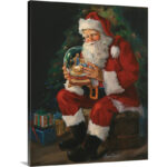 ” Santa Believes ” by Susan Comish - Chic Decora