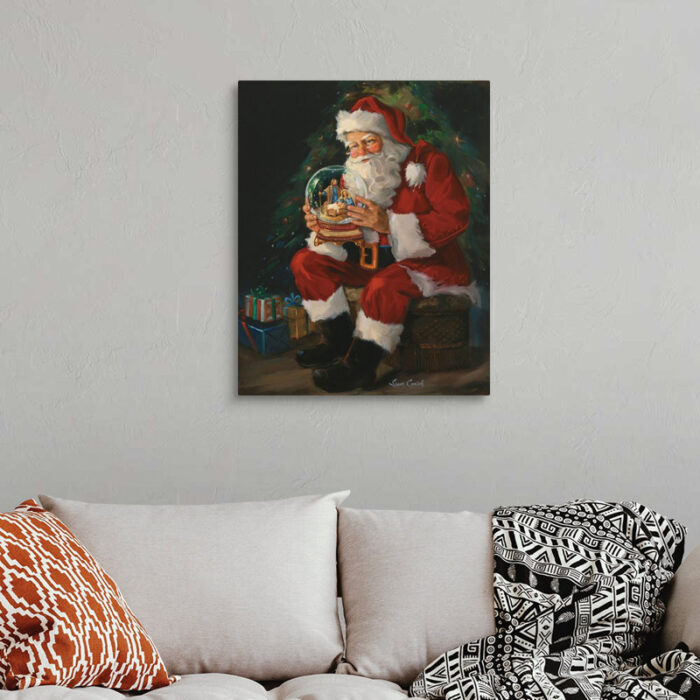 ” Santa Believes ” by Susan Comish - Chic Decora