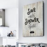 ” Save Water “ - Chic Decora