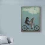 ” Schnauzer Tandem ” by Fab Funky - Chic Decora