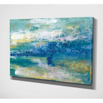 Stone Abstract V Graphic Art on Canvas - Chic Decora