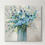 ” Sea Isle Wildflowers ” Painting Print - Chic Decora