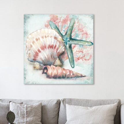 ” Sea Shells IV ” by Tre Sorelle Studios - Chic Decora