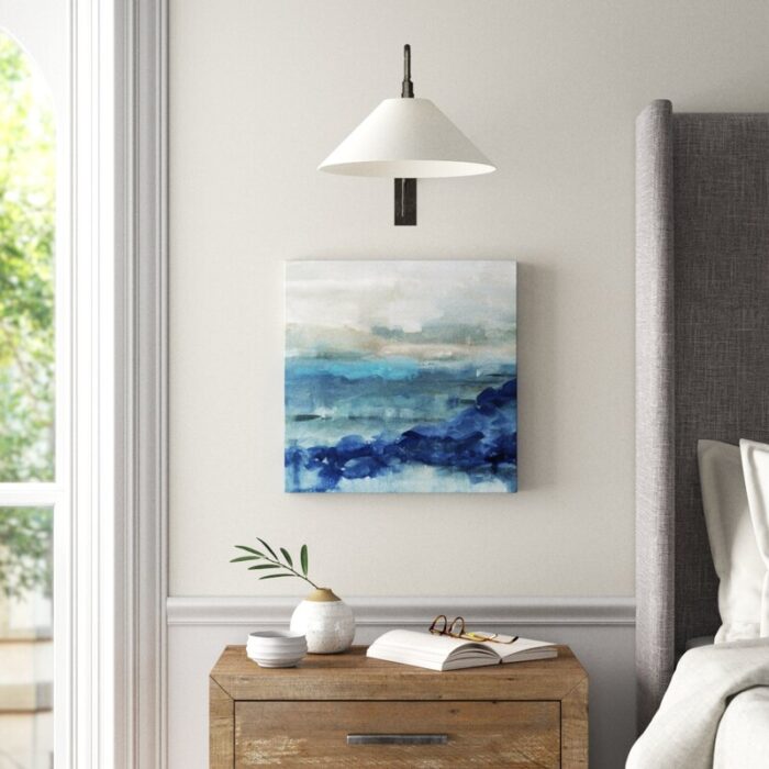 ” Sea Swell I ” by Victoria Borges Painting Print - Chic Decora