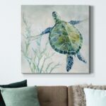 ” Seaglass Turtle II “ - Chic Decora