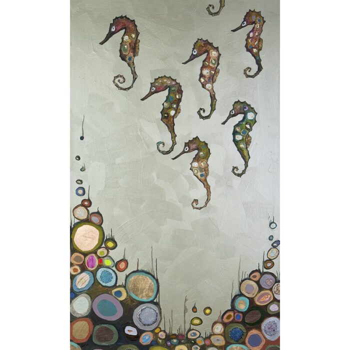 ” Seahorses ” by Eli Halpin - Chic Decora