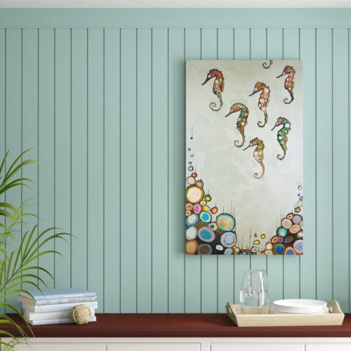 ” Seahorses ” by Eli Halpin - Chic Decora