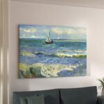 ” Seascape Near Les Saintes Maries De La Mer ” by Vincent Van Gogh - Chic Decora