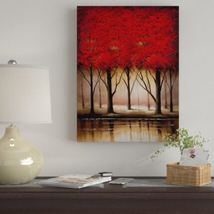 ” Serenade In Red ” by Masters Fine Art - Chic Decora