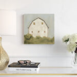 ” Serene Barn III ” by Emma Scarvey Painting Print - Chic Decora