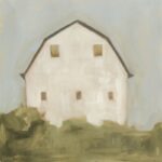 ” Serene Barn III ” by Emma Scarvey Painting Print - Chic Decora