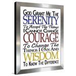 ” Serenity Prayer “ - Chic Decora