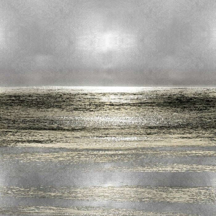 ” Silver Seascape I ” by Michelle Matthews - Chic Decora