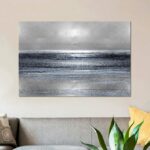 ” Silver Seascape III ” by Michelle Matthews - Chic Decora