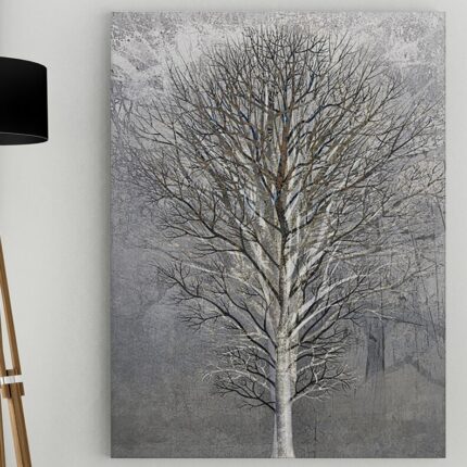 ” Silver Tree III ” by Mike Calascibetta - Chic Decora