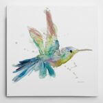 ” Sketchbook Hummingbird “ - Chic Decora