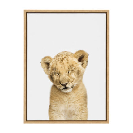 ” Sleepy Baby Lion ” by Amy Peterson - Chic Decora