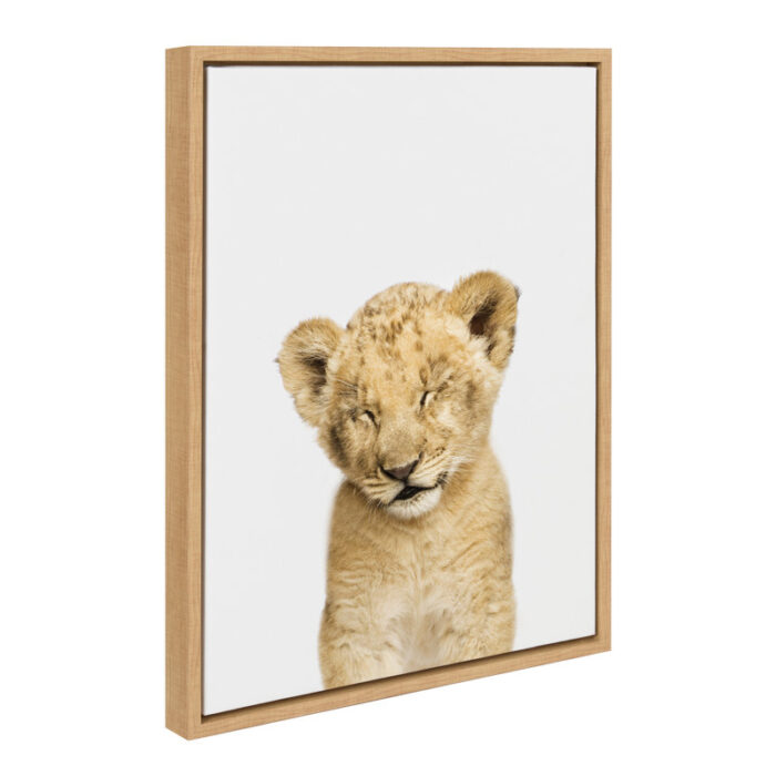 ” Sleepy Baby Lion ” by Amy Peterson - Chic Decora