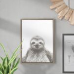 ” Sloth Portrait ” by Simon Te - Chic Decora