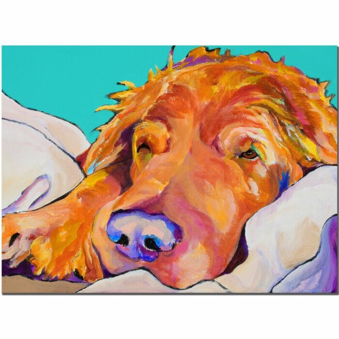 ” Snoozer King ” by Pat Saunders-White - Chic Decora