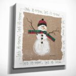 ” Snowman ” by Carol Robinson - Chic Decora