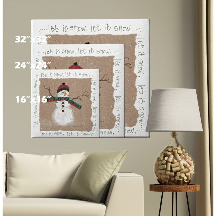 ” Snowman ” by Carol Robinson - Chic Decora