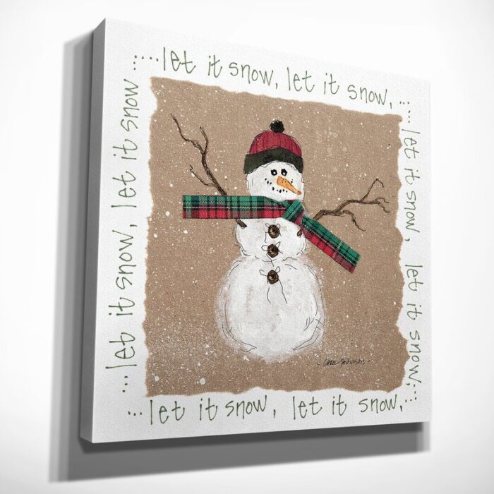 ” Snowman ” by Carol Robinson - Chic Decora