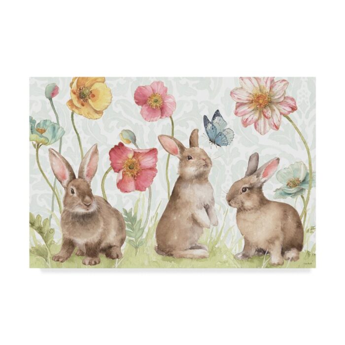 ” Spring Softies Bunnies I ” by Lisa Audit - Chic Decora