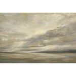 ” Storm On The Bay ” by Sheila Finch Painting Print - Chic Decora