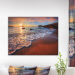 ” Stunning Ocean Beach At Sunset “ - Chic Decora