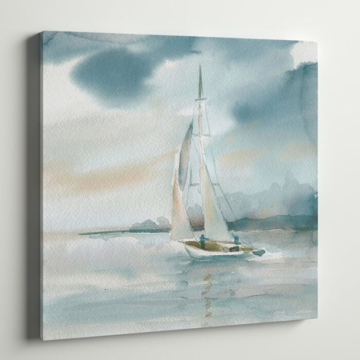 ” Subtle Mist I ” Painting Print - Chic Decora