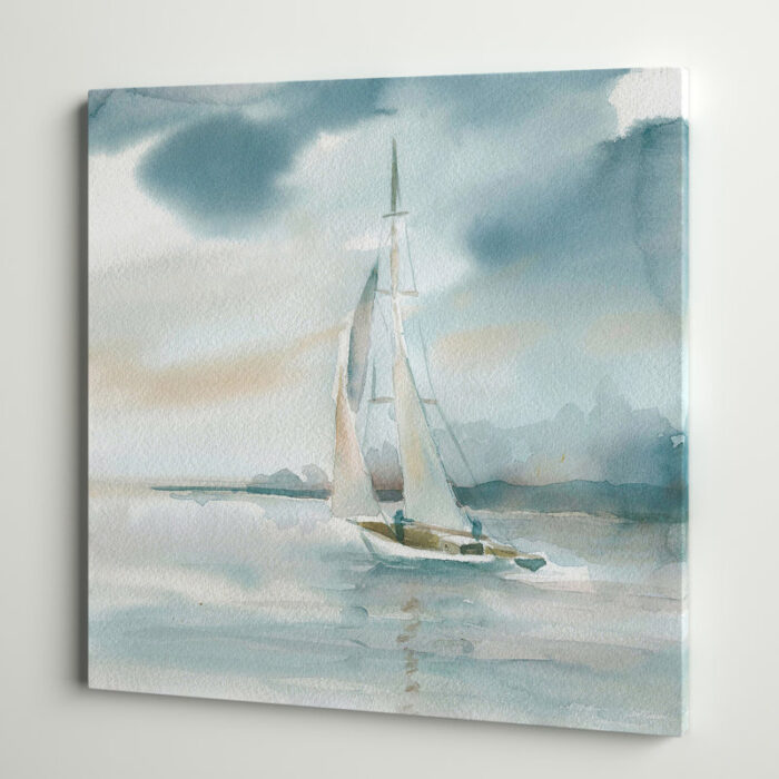 ” Subtle Mist I ” Painting Print - Chic Decora