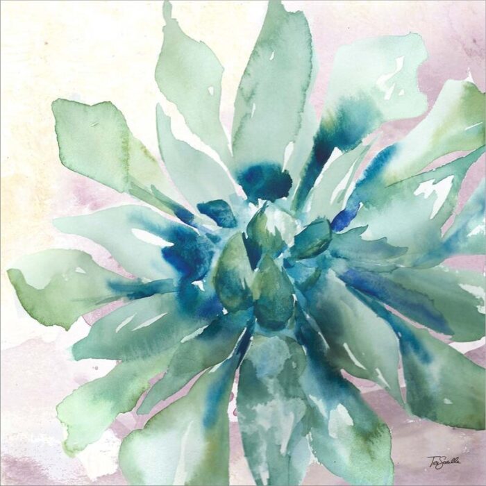 ” Succulent Watercolor III ” by Tre Sorelle Studios - Chic Decora