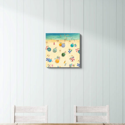 ” Summer Beach Fun ” by Avery Tillmon Painting Print - Chic Decora