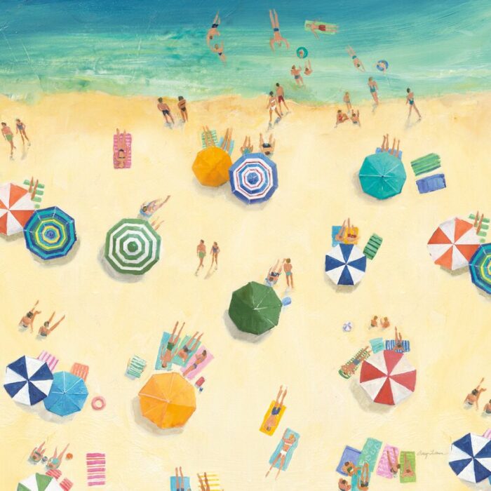 ” Summer Beach Fun ” by Avery Tillmon Painting Print - Chic Decora