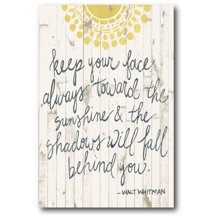 ” Sun Quote III “ - Chic Decora