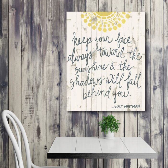 ” Sun Quote III “ - Chic Decora