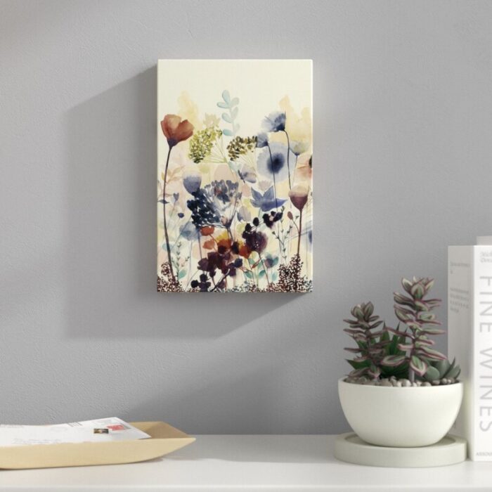 ” Sundry Blossoms I ” by Grace Popp Painting Print - Chic Decora