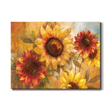 ” Sunflower Cheer ” Painting Print - Chic Decora