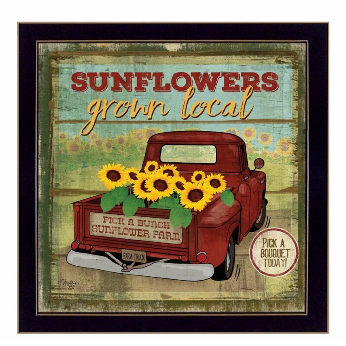 ” Sunflowers From The Farm ” by Mollie B. - Chic Decora