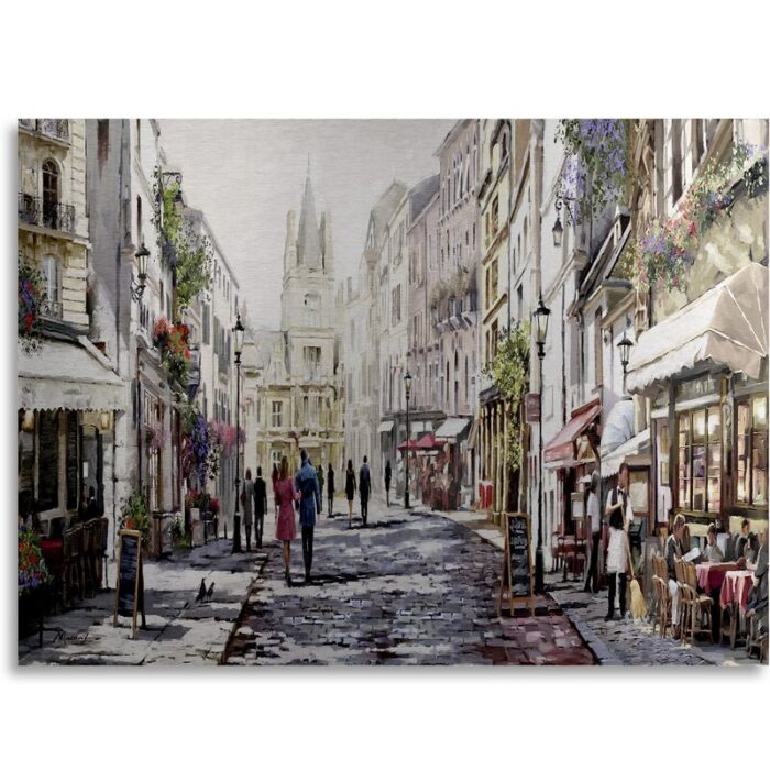 ” Sunlit Street “ - Chic Decora