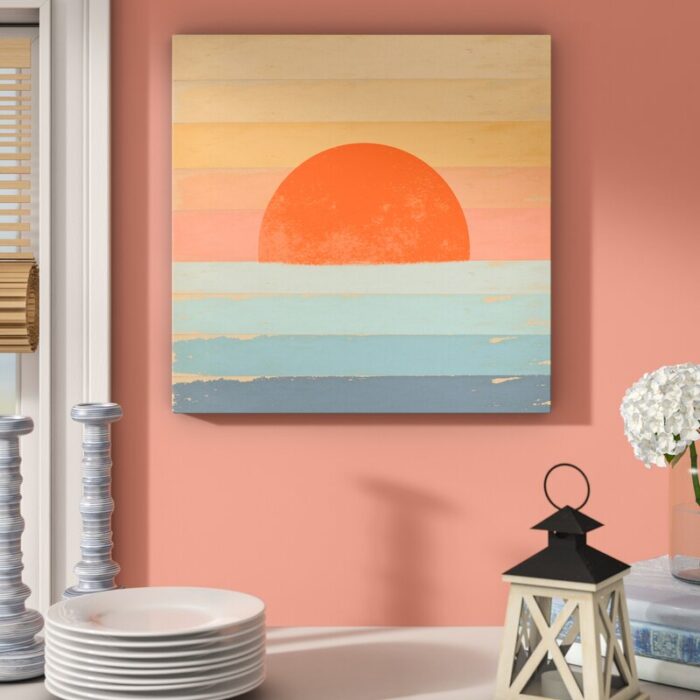 ” Sunrise Over The Sea ” by Tammy Kushnir - Chic Decora